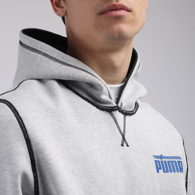 мужская черная толстовка PUMA x The Hundreds 59831101 - цена, описание, фото 8